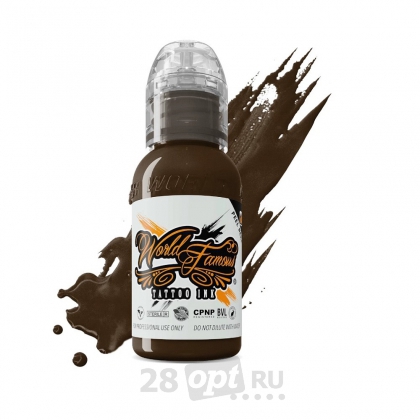 Краска для художественной татуировки World Famous Tattoo Ink, Coffee Bean, 30 мл