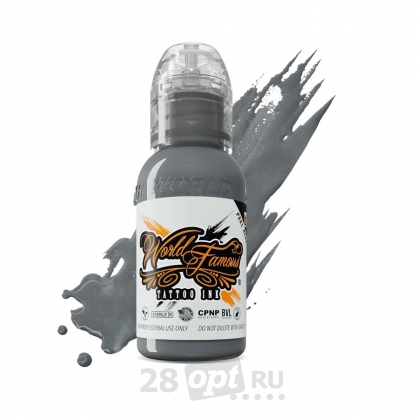 Краска для художественной татуировки World Famous Tattoo Ink, Poch's Monochromatic HB, 30 мл