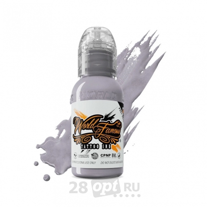 Краска для художественной татуировки World Famous Tattoo Ink by Jenna Kerr, Icey Pearl, 30 мл