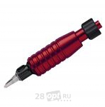 Тату-держатель Cheyenne Hawk, Hand Grip, 25мм, Red