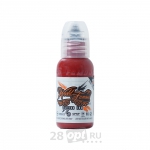 Уцененный товар Краска для художественной татуировки World Famous Tattoo Ink, Da Vinci Brown, 30 мл