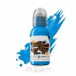 Краска для художественной татуировки World Famous Tattoo Ink, Einstein Blue, 30 мл