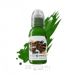 Краска для художественной татуировки World Famous Tattoo Ink, Everglades Green, 30 мл