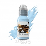 Краска для художественной татуировки World Famous Tattoo Ink, Fountain Blue, 30 мл
