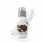 Краска для художественной татуировки World Famous Tattoo Ink, Fuji Mountain Mixing White, 30 мл