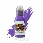 Краска для художественной татуировки World Famous Tattoo Ink, Galaxy Purple, 30 мл