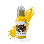 Краска для художественной татуировки World Famous Tattoo Ink, Great Wall Yellow, 30 мл