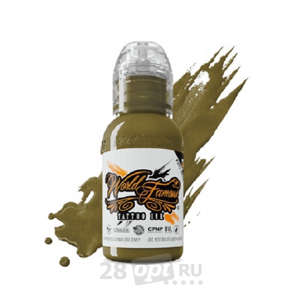 Краска для художественной татуировки World Famous Tattoo Ink, John Wayne Gracy Decaying, 30 мл