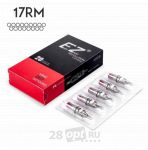 Картриджи для художественной татуировки EZ Revolution RC1019M1C-1 Round Magnum 19, 0,30 мм, блистер 5 шт.