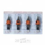 Распродажа, Картриджи для художественной татуировки INKin EZ IC-1018RL, Round Liner 18, 0,30 мм, коробка 16 шт.