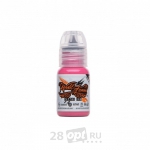 Краска для художественной татуировки  World Famous Tattoo Ink, Paraguay Pink, 15 мл