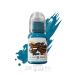 Краска для художественной татуировки World Famous Tattoo Ink, Big Ben Blue, 15 мл