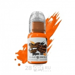 Краска для художественной татуировки World Famous Tattoo Ink, Everest Orange, 15 мл