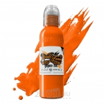 Краска для художественной татуировки World Famous Tattoo Ink, Everest Orange, 60 мл
