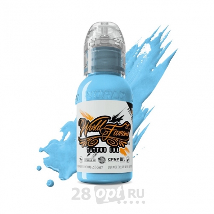 Краска для художественной татуировки World Famous Tattoo Ink, Frosty Light, 30 мл
