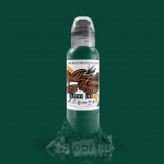 Краска для художественной татуировки  World Famous Tattoo Ink, Jay Freestyle Green, 30 мл