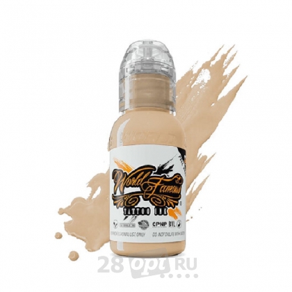 Краска для художественной татуировки World Famous Tattoo Ink by Michele Turco, Light Skin Tone, 30 мл