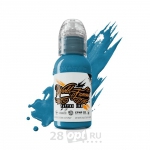 Краска для художественной татуировки World Famous Tattoo Ink, Mediterranean Sea, 30 мл