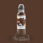 Краска для художественной татуировки World Famous Tattoo Ink, Pancho Brown, 30 мл