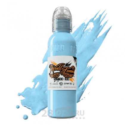 Краска для художественной татуировки World Famous Tattoo Ink, Sinatra Blue, 60 мл