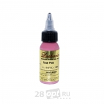 Уцененный товар Краска для художественной татуировки LushColor, Rose pink, 30 мл