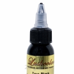 Уцененный товар,  Краска для художественной татуировки LushColor, True Black, 30 мл