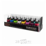 Сет красок для художественной татуировки World Famous Tattoo Ink by Master Mike, Asian Tattoo, 30 мл