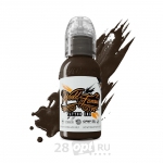 Краска для художественной татуировки World Famous Tattoo Ink, Nutella, 30 мл