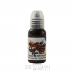 Краска для художественной татуировки World Famous Tattoo Ink, Nutella, 30 мл