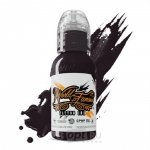 Краска для художественной татуировки World Famous Tattoo Ink, Plumb Island Black, 30 мл