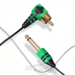 RCA-корд для тату-машинки DragonHawk, Green
