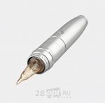Роторная тату-машинка для художественной татуировки EZ Defender 2 in 1, Matte Silver