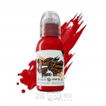 Краска для художественной татуировки World Famous Tattoo Ink, Sailor Jerry Red, 30 мл