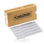 Иглы для художественной татуировки KWADRON с длинной заточкой, Round Liner 11, 0,30 мм, коробка 50 шт.