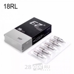 Картриджи для художественной татуировки EZ Revolution RC1218RL Round Liner 18, 0,35 мм, блистер 5 шт.