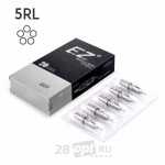Картриджи для художественной татуировки EZ Revolution RCT1205RLT Round Liner 5, 0,35 мм, блистер 5 шт.