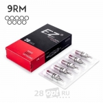 Картриджи для художественной татуировки EZ Revolution CT1209M1C-1 Round Magnum 9, 0,35 мм, коробка 20 шт.